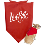 Live Epic Doggie Bandana