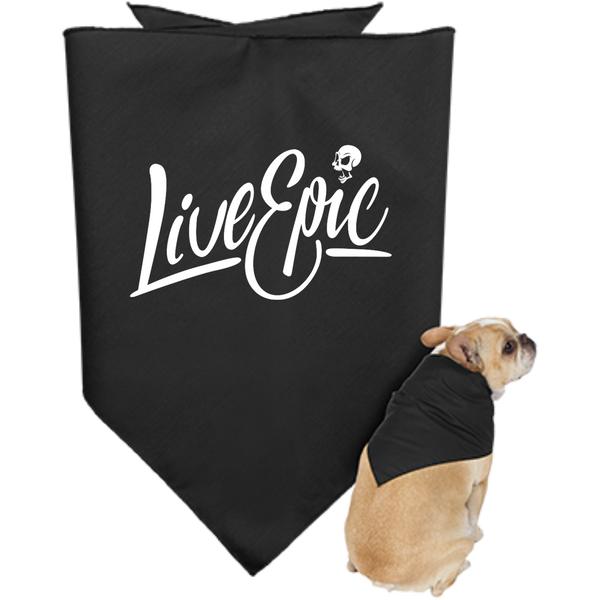 Live Epic Doggie Bandana